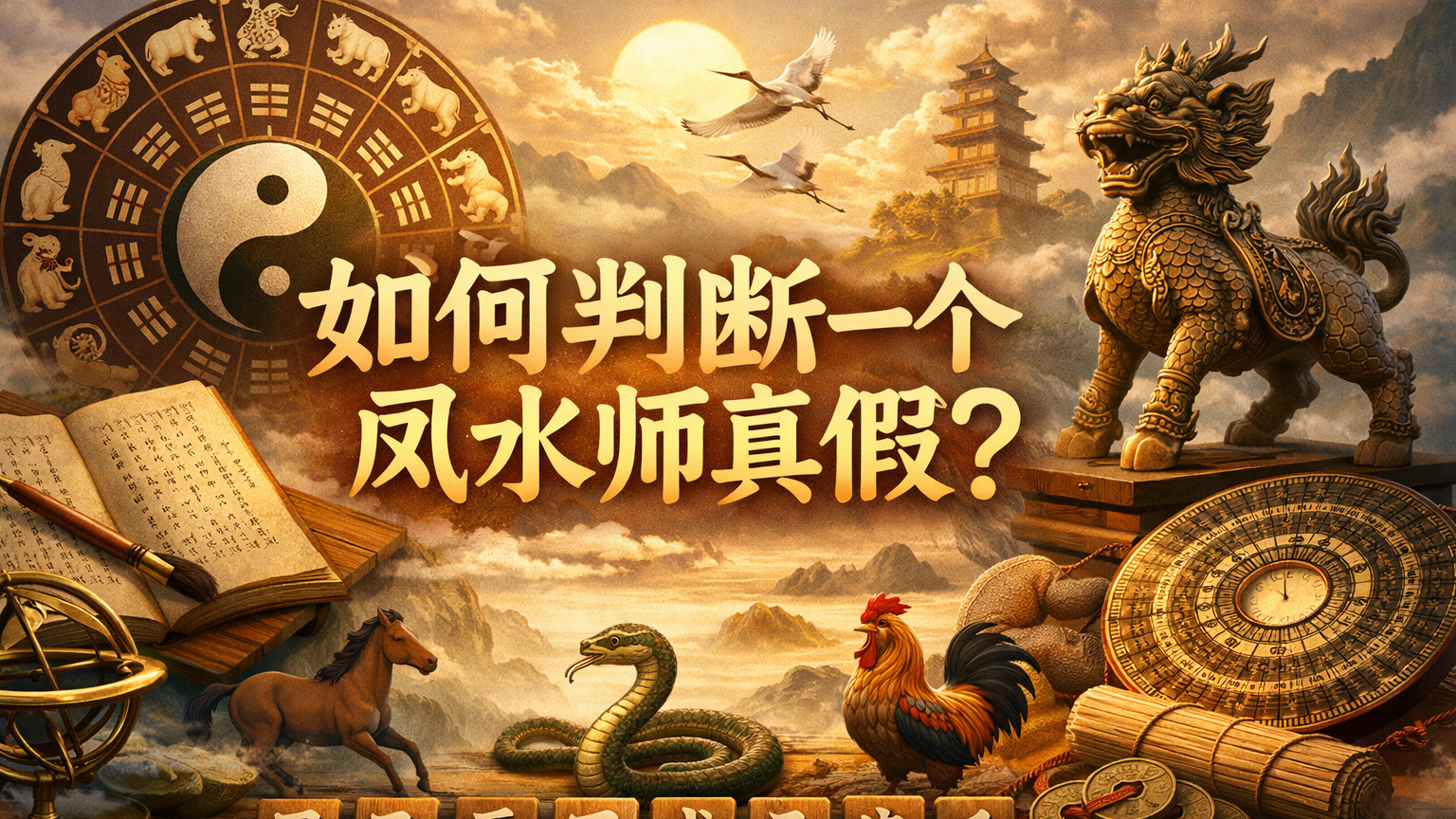 如何判断一个风水师真假？这5点，比他说什么都重要