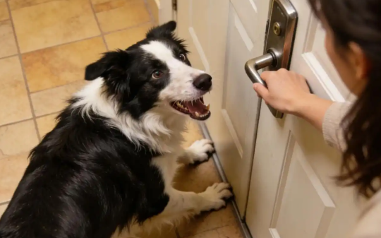 养了8年的边牧死活不让我上班，送到医院，医生脸色煞白：你家不能继续住人了！