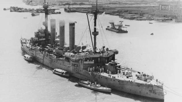 淞沪会战中，黄浦江里的外国军舰，到底在干什么？