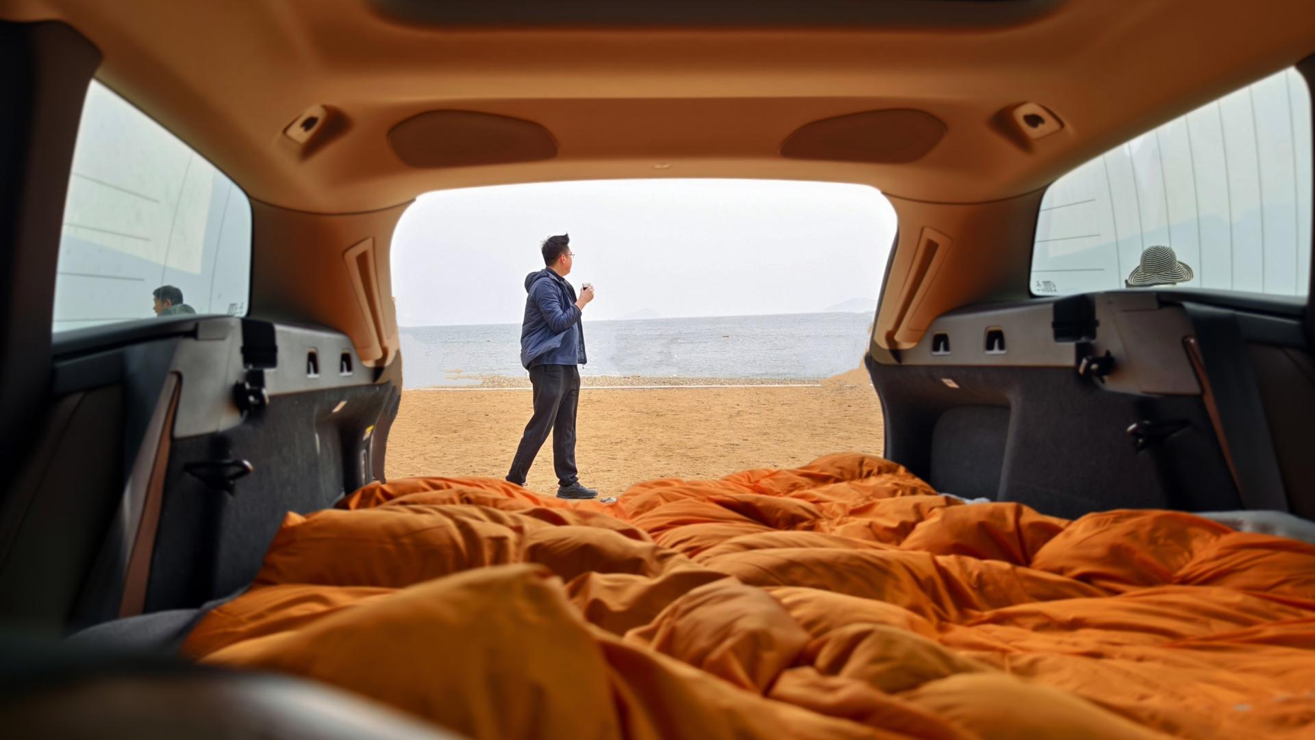 一条睡袋搞定床车 & 露营——天石北极熊睡袋温暖随行