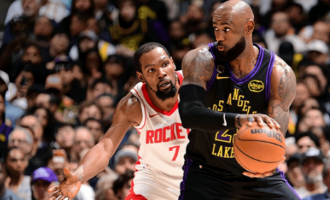 杜兰特复出遭遇詹姆斯单核带队击败！NBA季后赛首轮，火箭继续客场挑战湖人，这场比