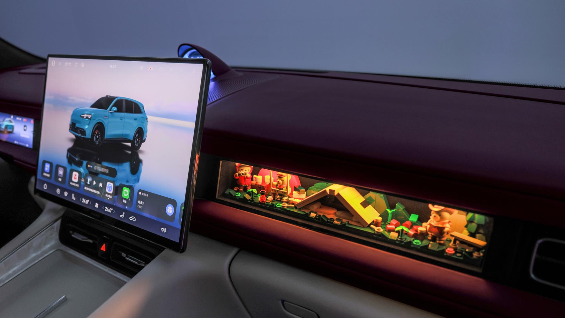 问界M6内饰官宣：搭载可DIY副驾灵感橱窗，23日开启预订