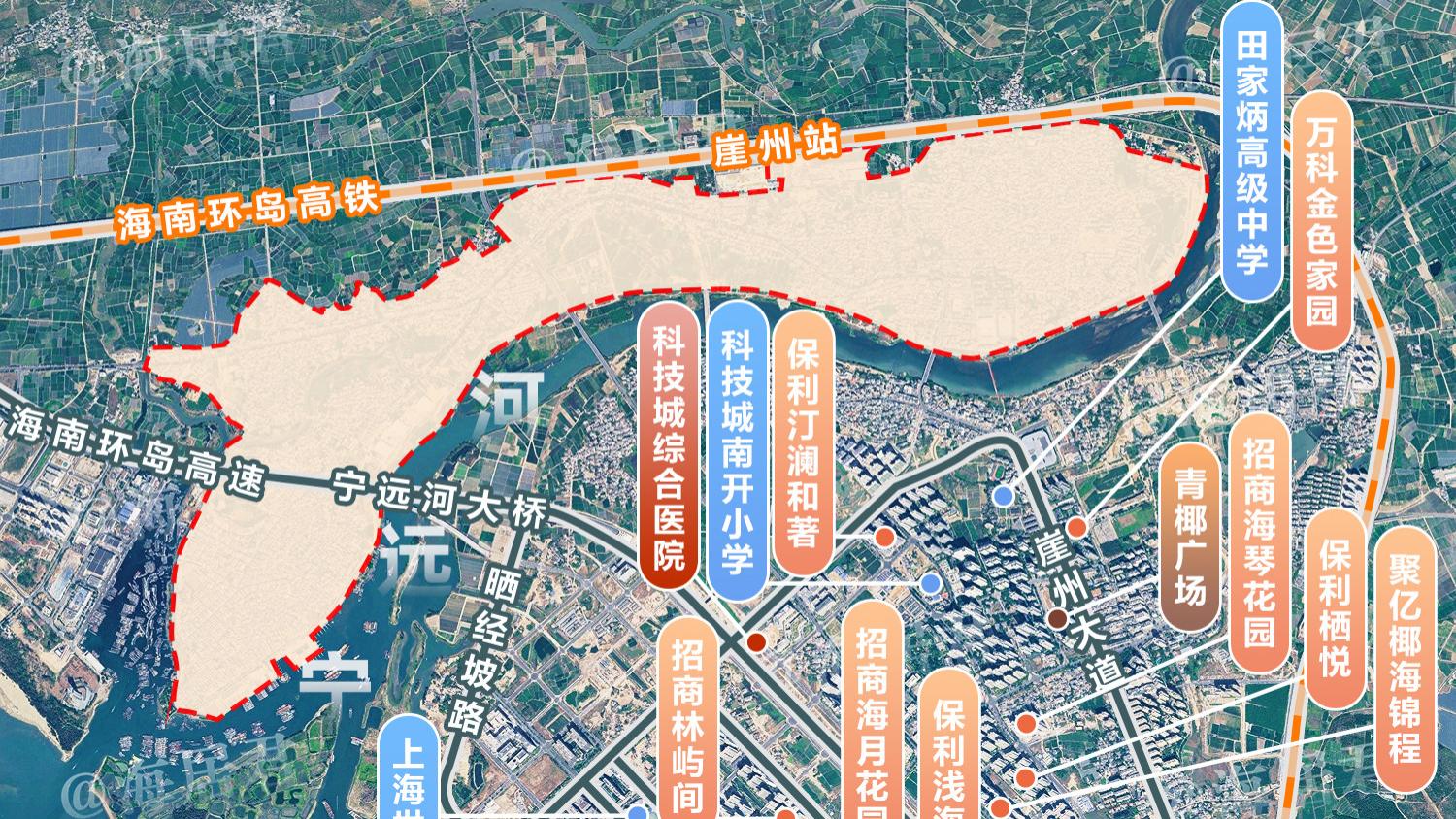 狂砸千亿！三亚4大“巨无霸”城更曝光，1.35万亩造城！