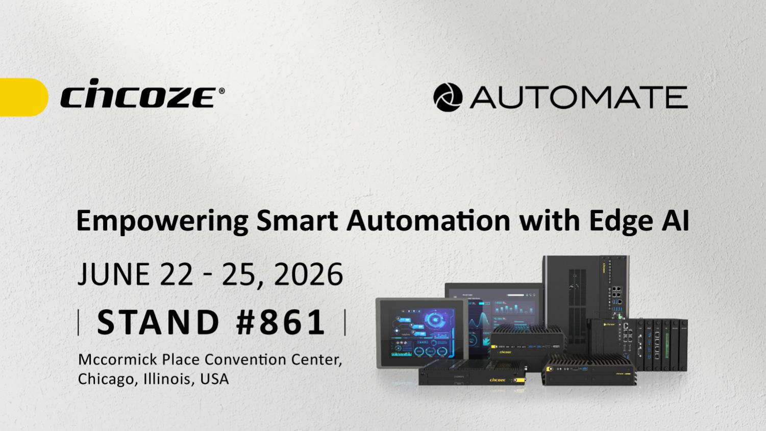 Automate 2026：德承聚焦Edge AI 运算以及自动化解决方案