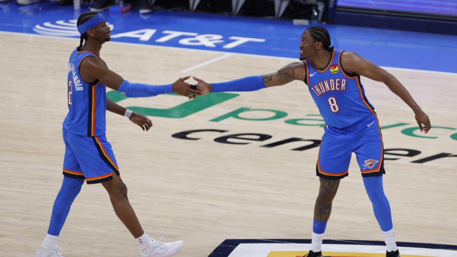 雷霆vs活塞，SGA、杰伦威缺阵，西部第一PK东部第一，谁能登顶联盟第一？