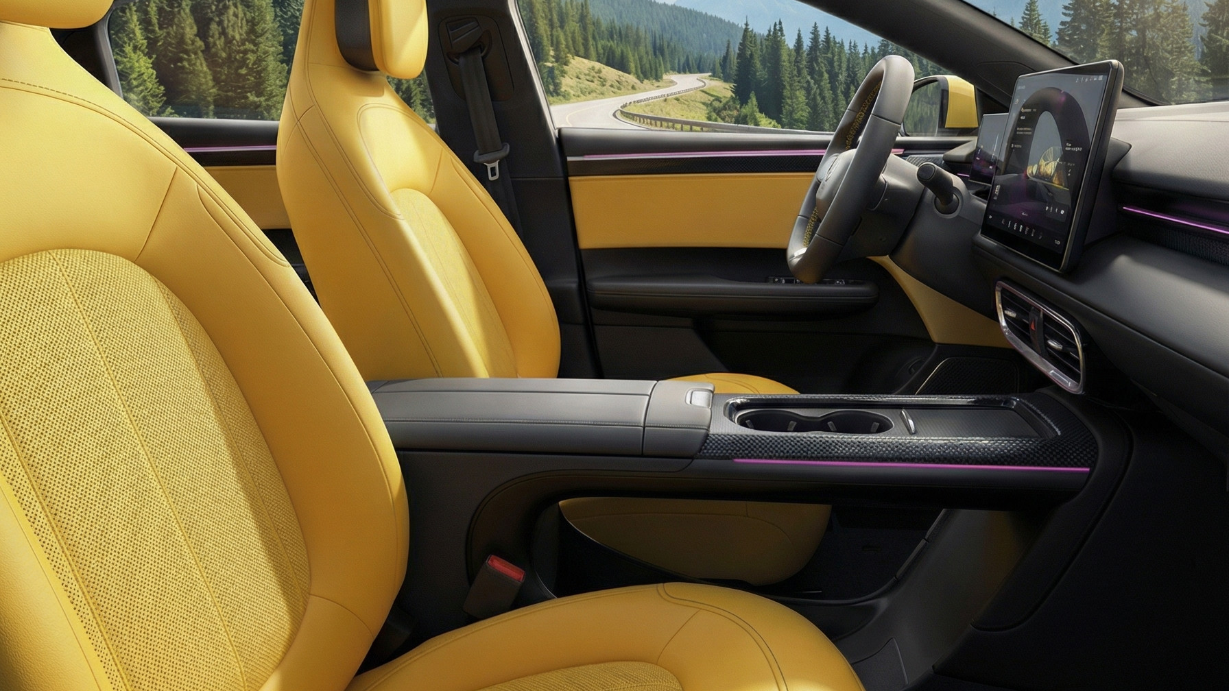 触感封神！全新smart精灵6号内饰上大分