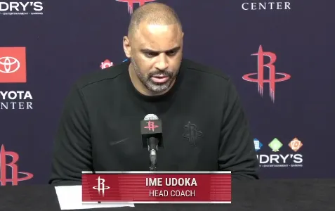 NBA常规赛收官战结束，掘金客场击败马刺，湖人、火箭、森林狼各自取胜。

西部的