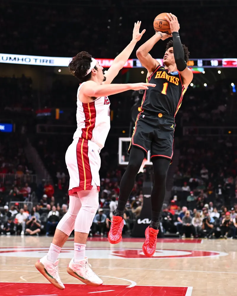 亚特兰大老鹰队官方更新社媒，公布今日客场挑战迈阿密热火队的伤病报告。

穆罕默德