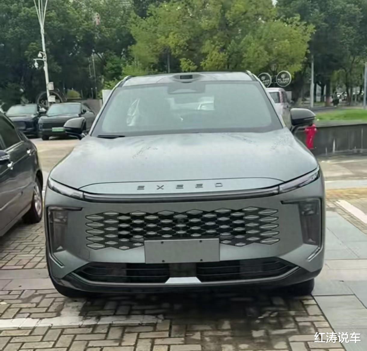 星途EX6新车现身，外观个性，配悬浮大屏，插混中型SUV，一