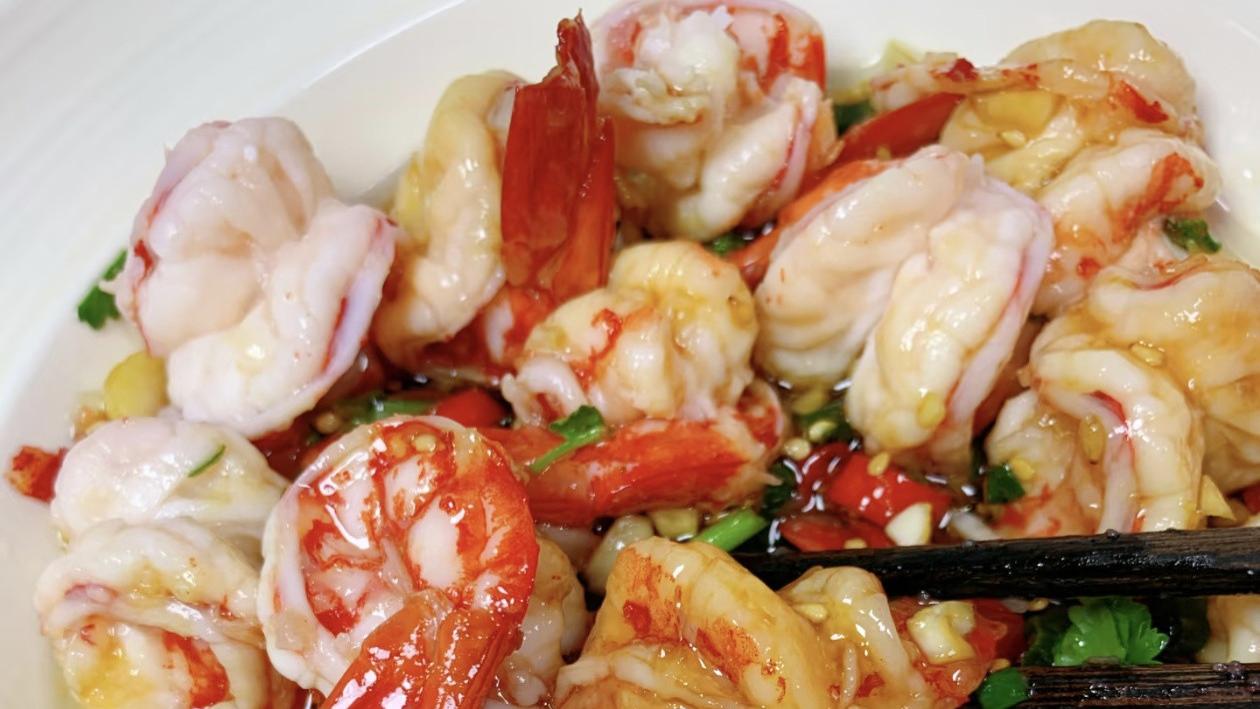 一口鲜掉眉毛！低卡椒麻虾球，减脂党也能放心炫的家常美味