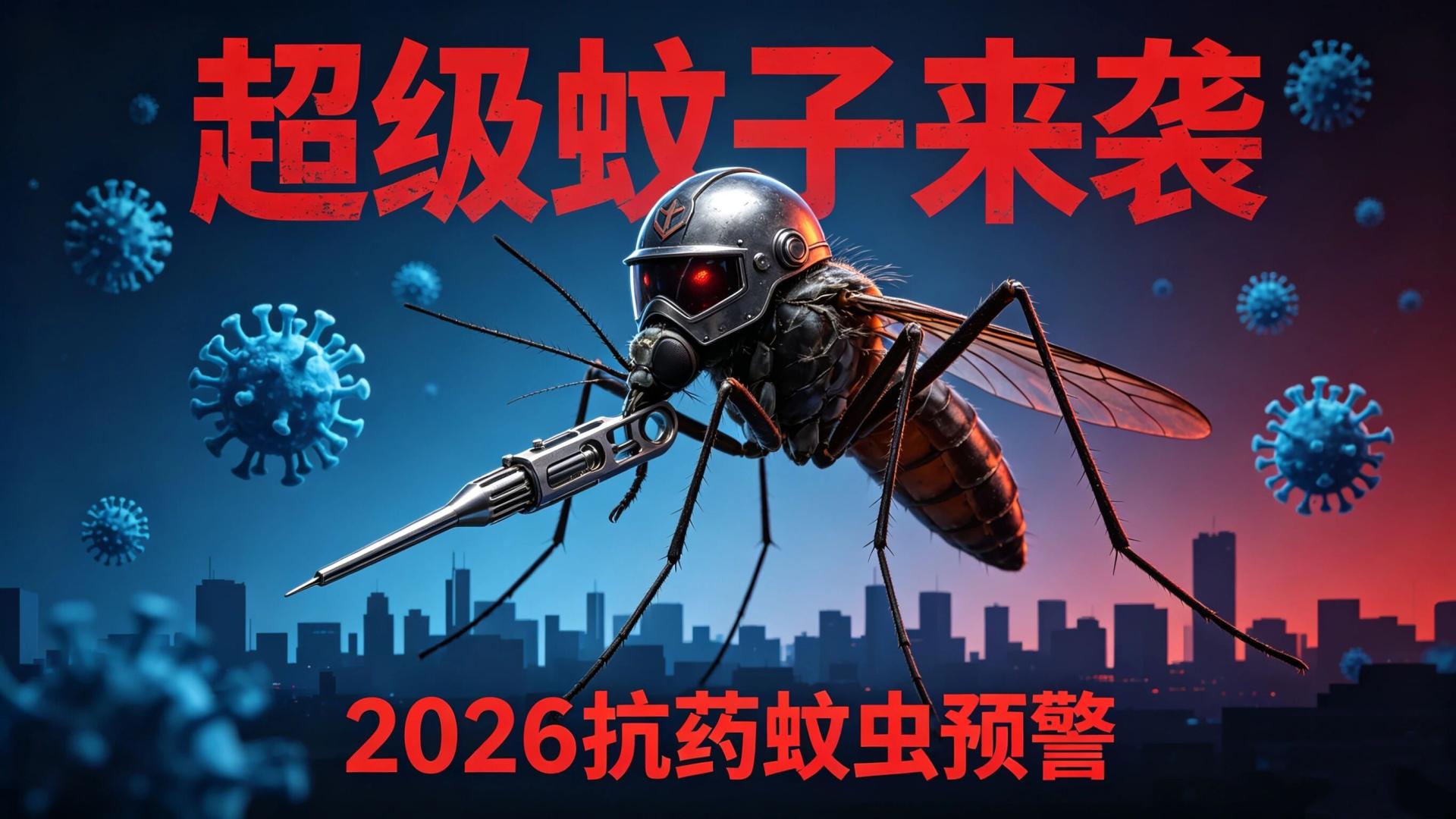 抗药花蚊子来袭，今年防蚊子必须换思路