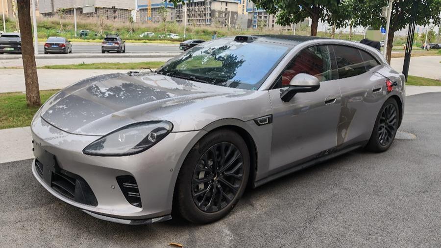 “华为系”全新猎装车现身，气质不输“帕美”，搭896线激光雷达