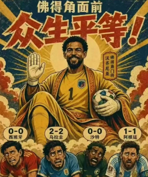 佛得角门将拒绝只做营销 只求球队认可自身！

凭借世界杯赛场表现迅速走红的40岁