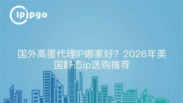 国外高匿代理IP哪家好？2026年美国静态ip选购推荐