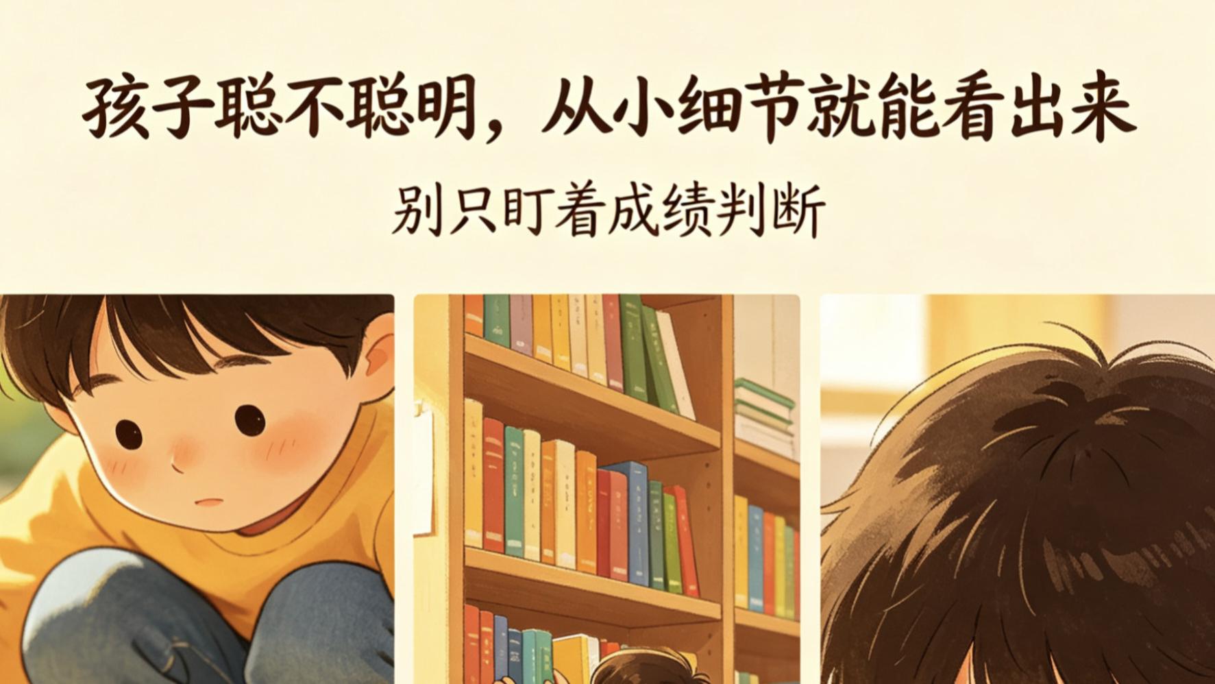 孩子这3个“隐形天赋”，才是未来拉开差距的关键，别只看成绩单