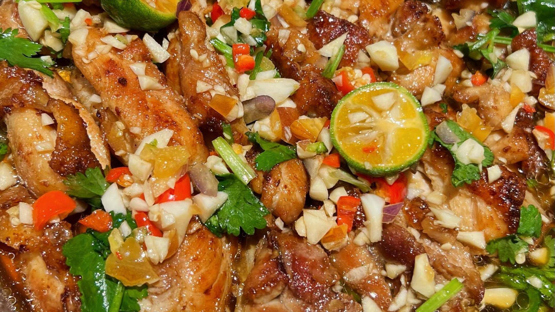 酸辣暴击！泰式酸辣鸡腿一口入魂，专治夏天没胃口！