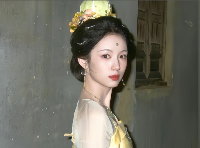 妈呀，也子和嘟嘟这个妆造，美得像同出一门的无情道师姐师妹