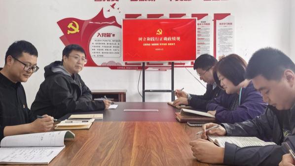 传媒学院学生党支部召开树立和践行正确政绩观学习教育会