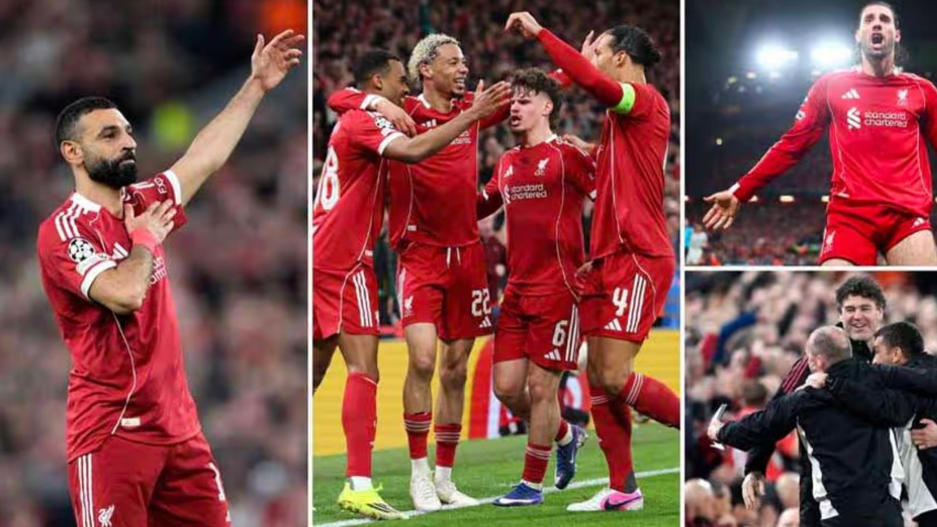 利物浦4-1加拉塔萨雷热议焦点：萨拉赫悲喜交加？安菲尔德沸腾？