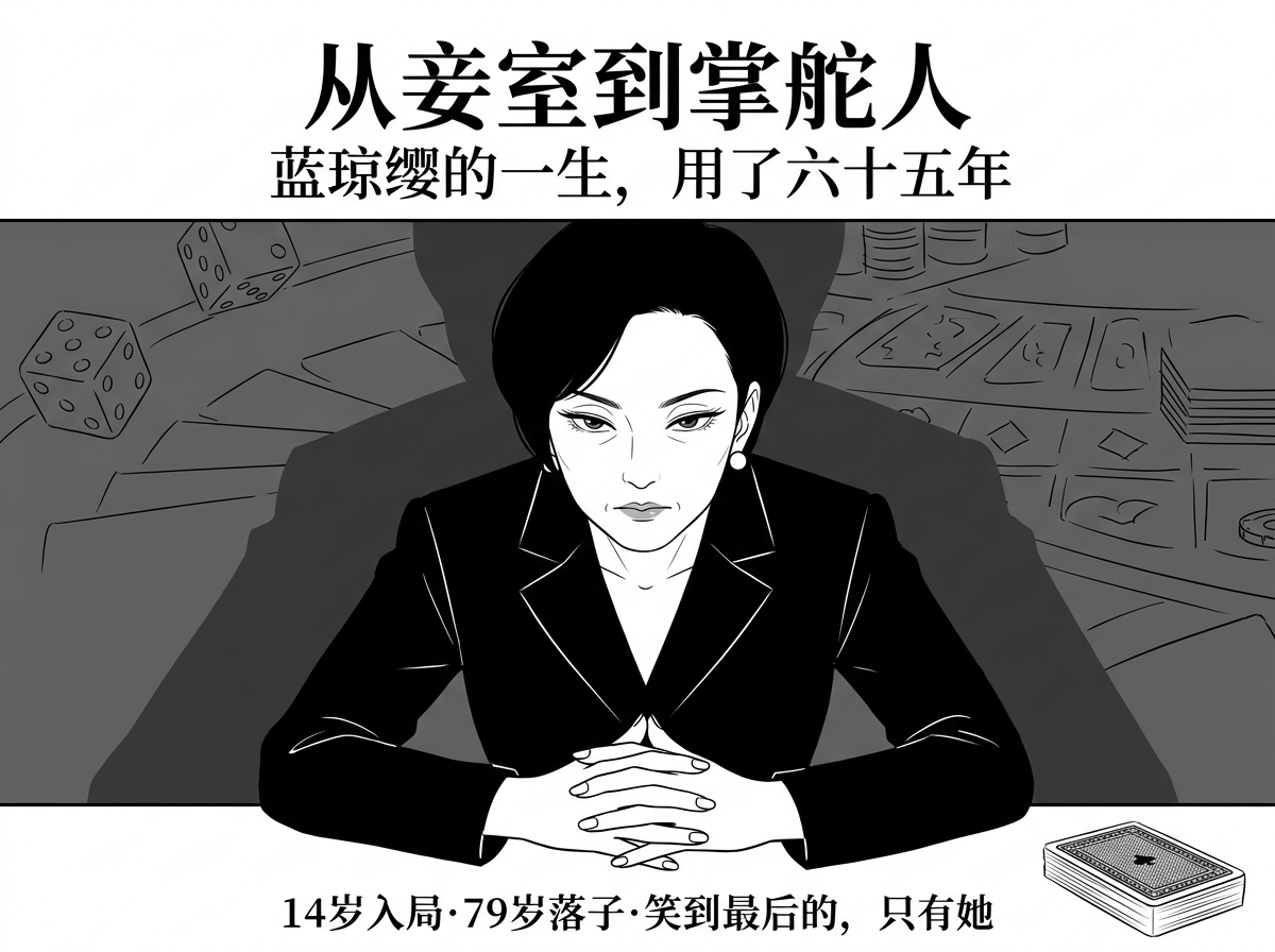 原配独子离奇横死，长女被逼疯，蓝琼缨真的无辜吗？
她14岁趁虚而入，病榻前逼原配