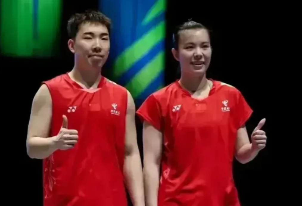 刚刚结束了一场2026年亚洲羽毛球锦标赛混双1/4决赛，混双世界排名第7的囯羽组