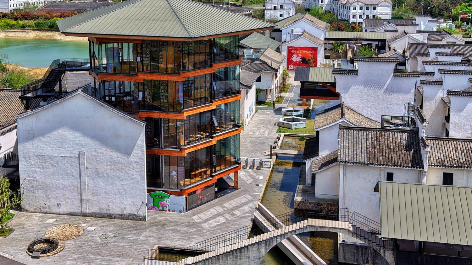 溧阳梦界方村将江南古韵与当代极简，揉成了独特诗意