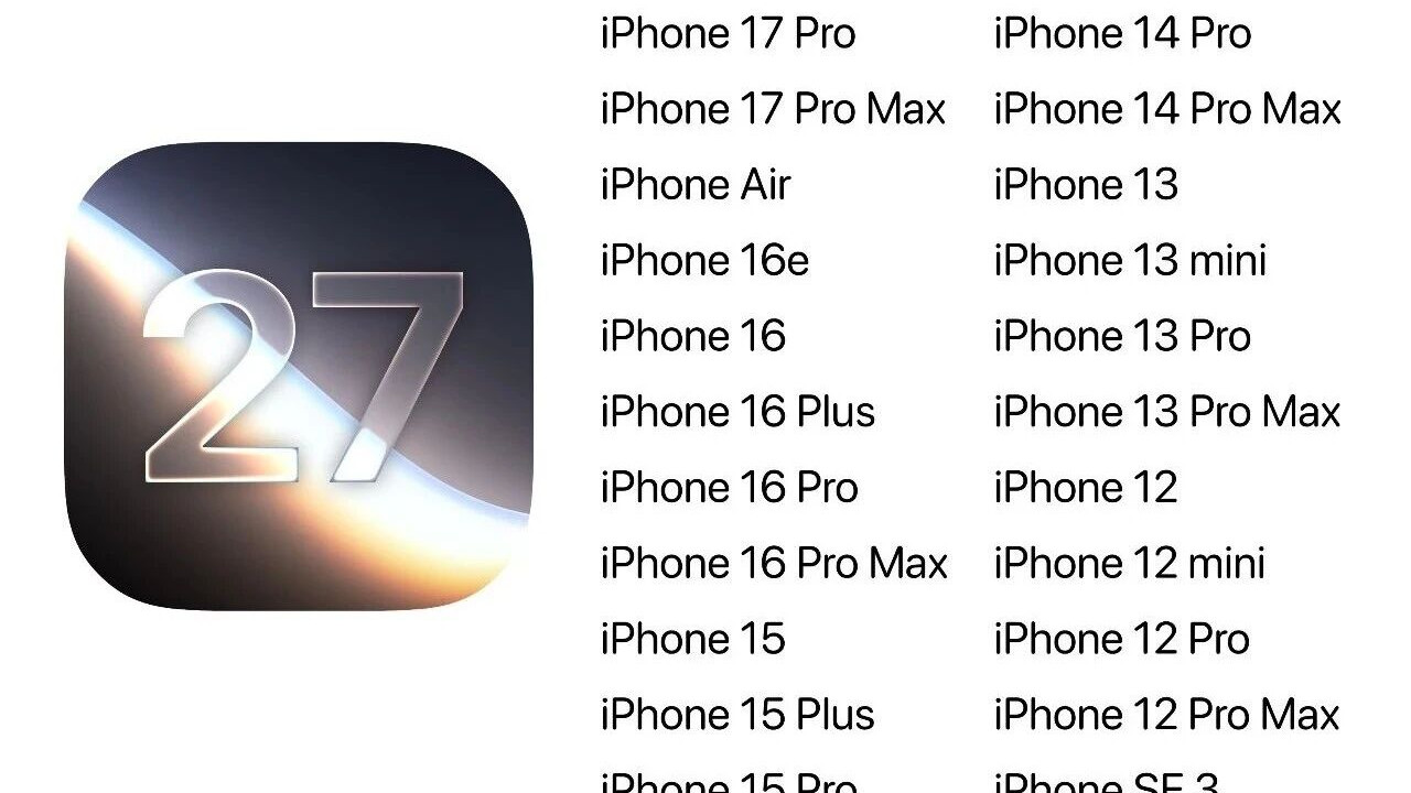 iOS27即将发布，将不再支持三款机型！