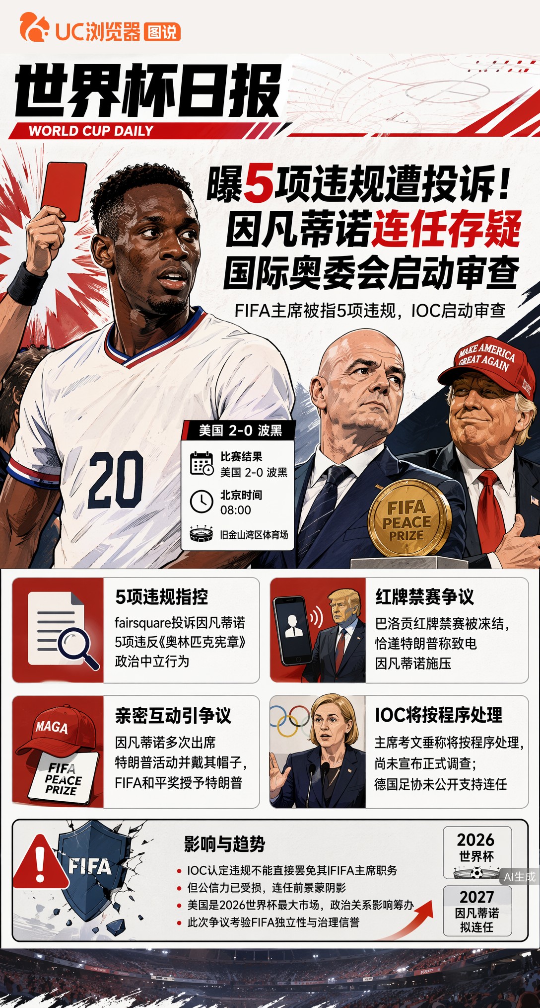 曝5项违规遭投诉！因凡蒂诺连任存疑，国际奥委会启动审查