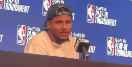 NBA附加赛，太阳主场111-96战胜勇士。
太阳球员杰伦-格林出战39分钟，投