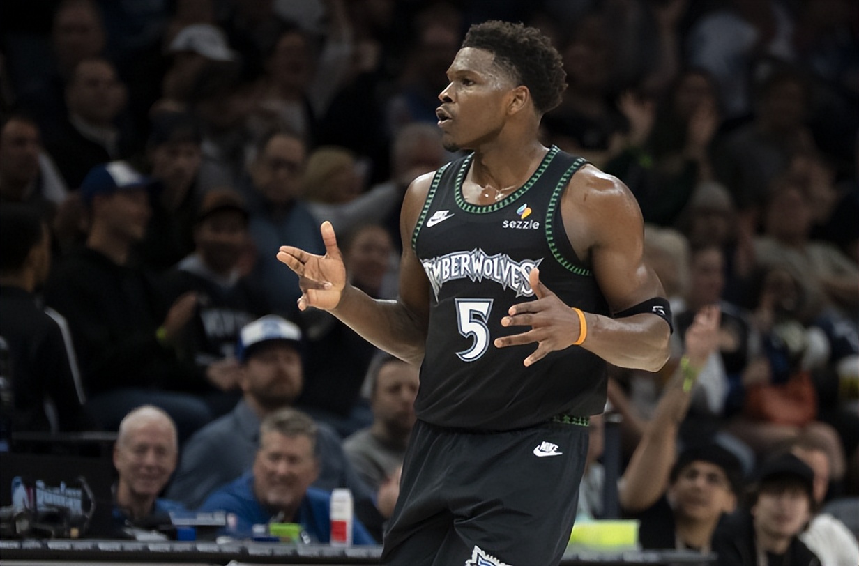 5连胜！森林狼轻取猛龙，爱德华兹稳扎稳打，西部第三稳了？