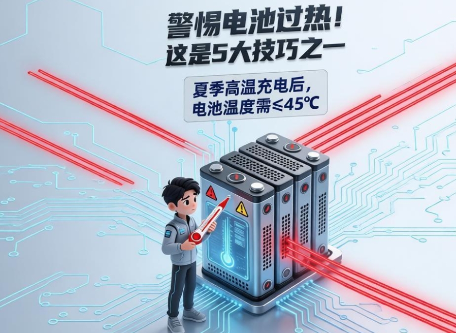 新能源车主必藏⚠️蓄电池监测的5个小技巧，让电池多用3年！