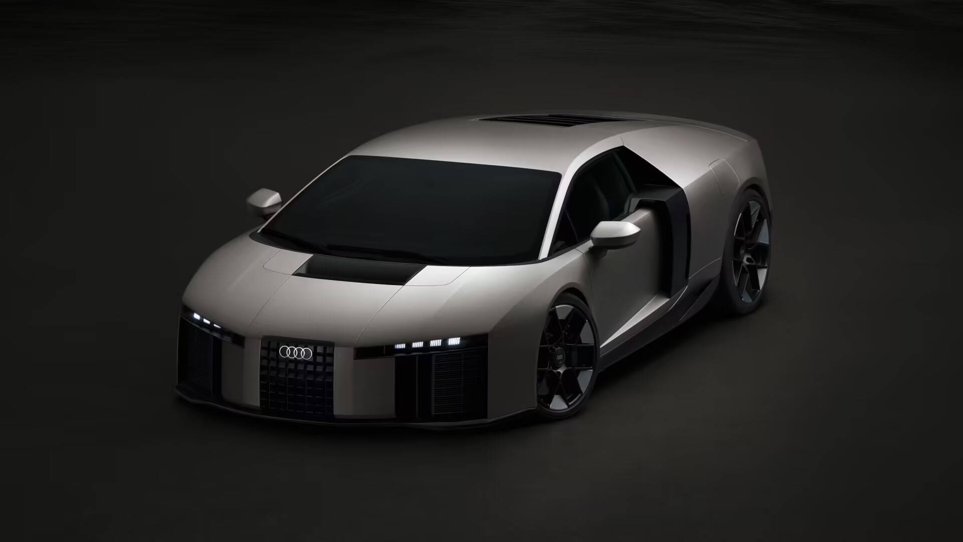 R8落幕！奥迪Nuvolari登场：千匹混动、2.6秒破百，全球仅499台