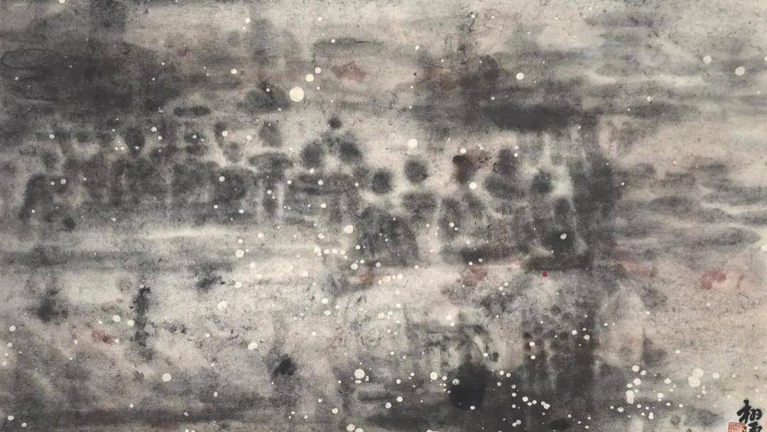 曹广《梦佛》：当山水遇见石窟，为何画佛不画“佛相”？