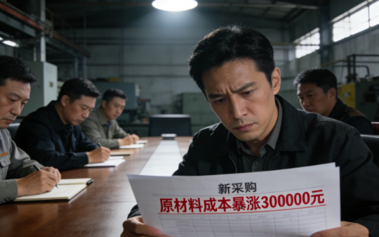 合伙人污蔑我吃回扣把我踢出工厂，新采购上任一个月原材料涨了三十万，他开车两百公里跪求我回去