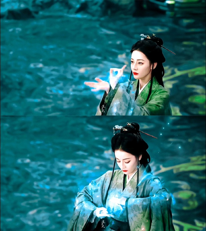 贺思慕最喜欢的一套，简直是神女来的