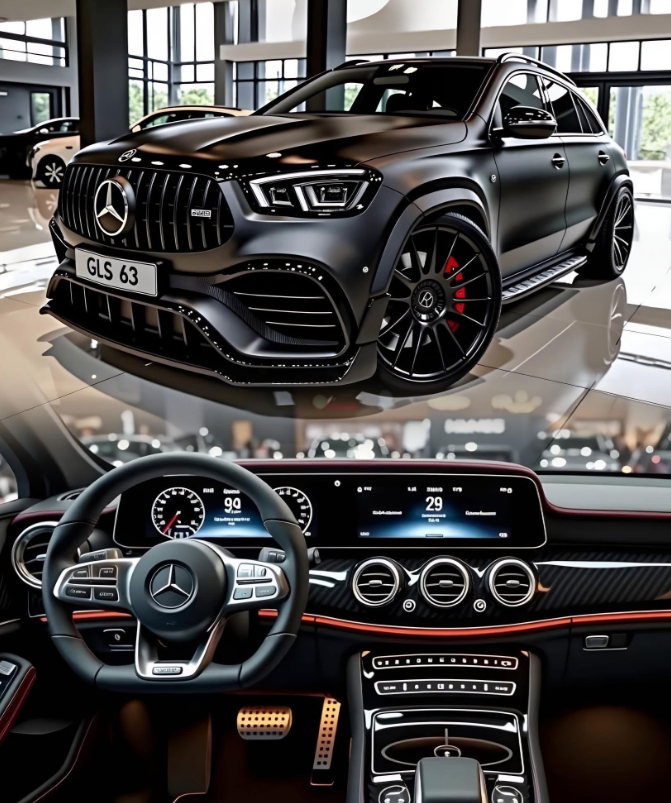 2027款奔驰AMG GLS 63太让人期待了！近日官方公布了这款车，预计26年