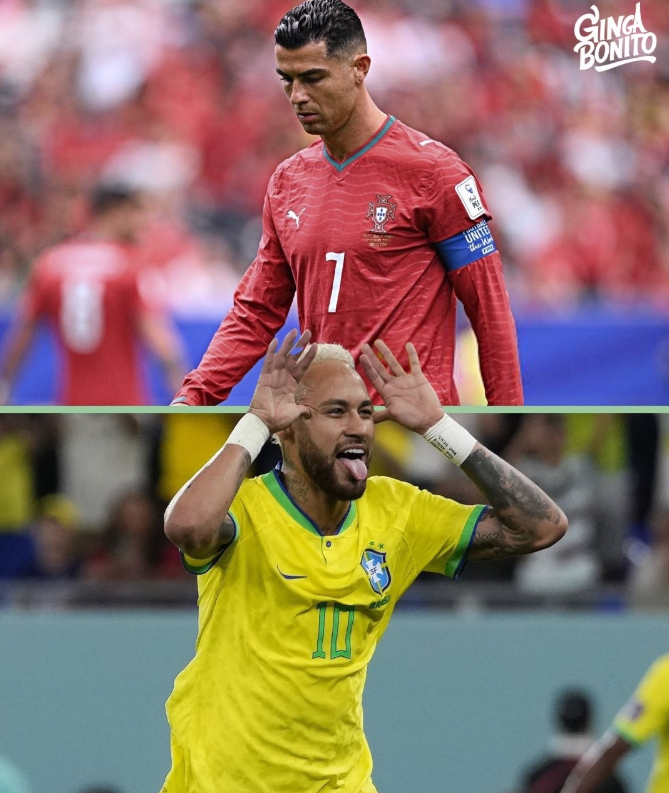 内马尔与C罗世界杯数据对比：

🇧🇷 内马尔：
（3次参赛）

🏟️ 13