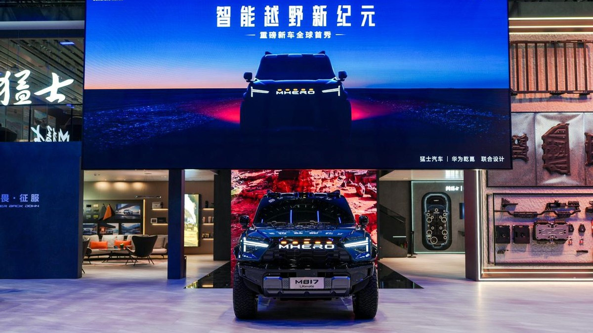 再添猛将！猛士M817 Ultimate首次亮相北京车展
