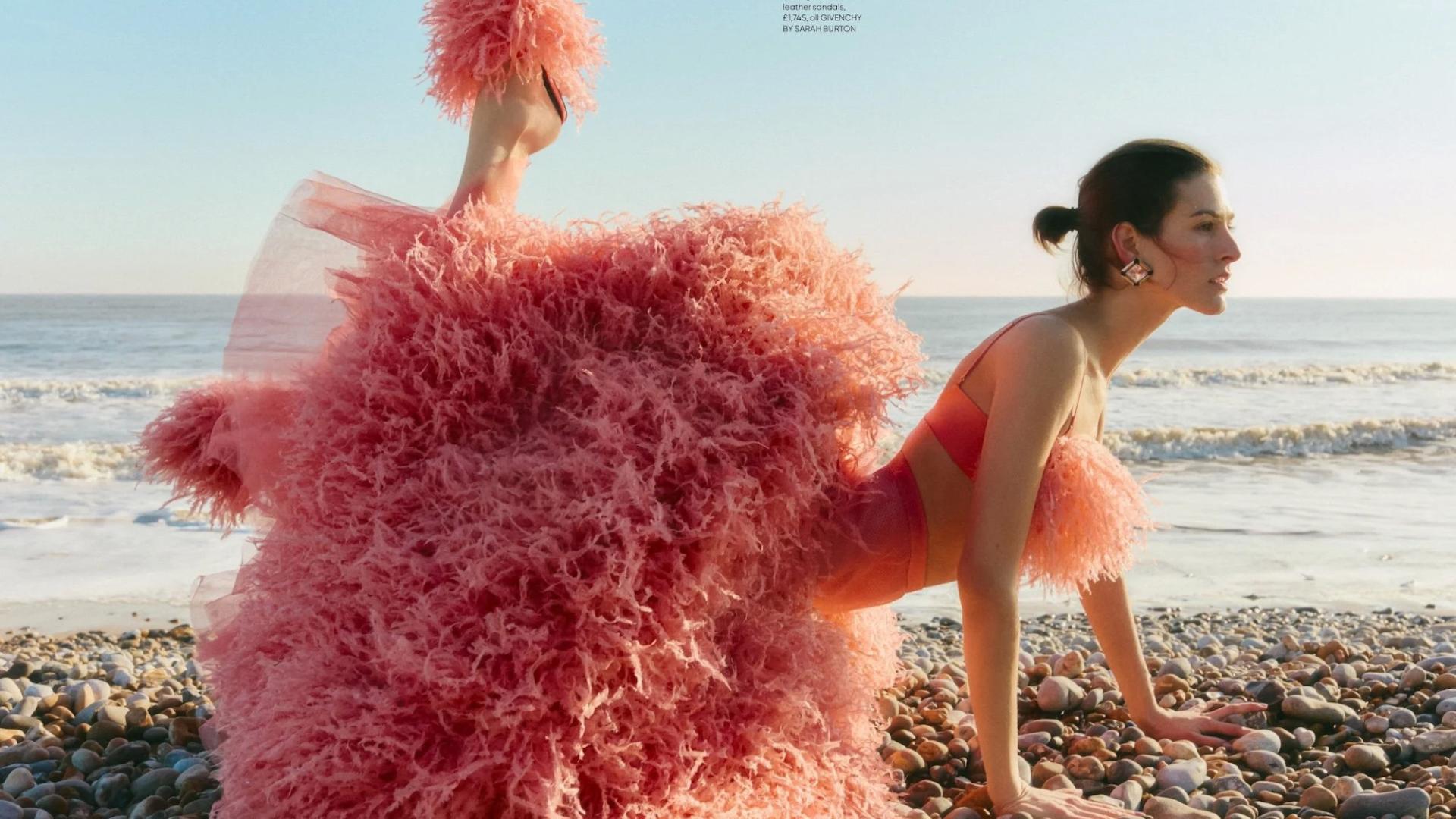 美国超模艾西娜·威尔逊，香奈儿幻想之旅时尚摄影