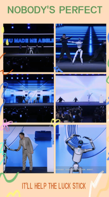 街舞、滑步、后空翻、现场互动，荣耀的首款人形机器人在这次的MWC26上可是吸引了