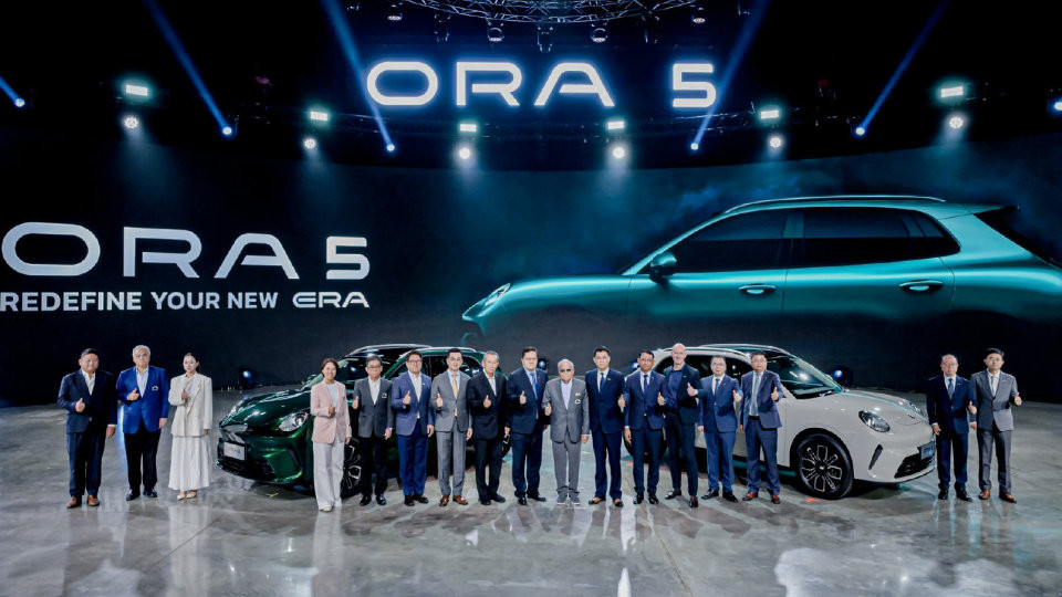 海川品车|开启全球时尚精品出行新征程 长城欧拉5泰国发布