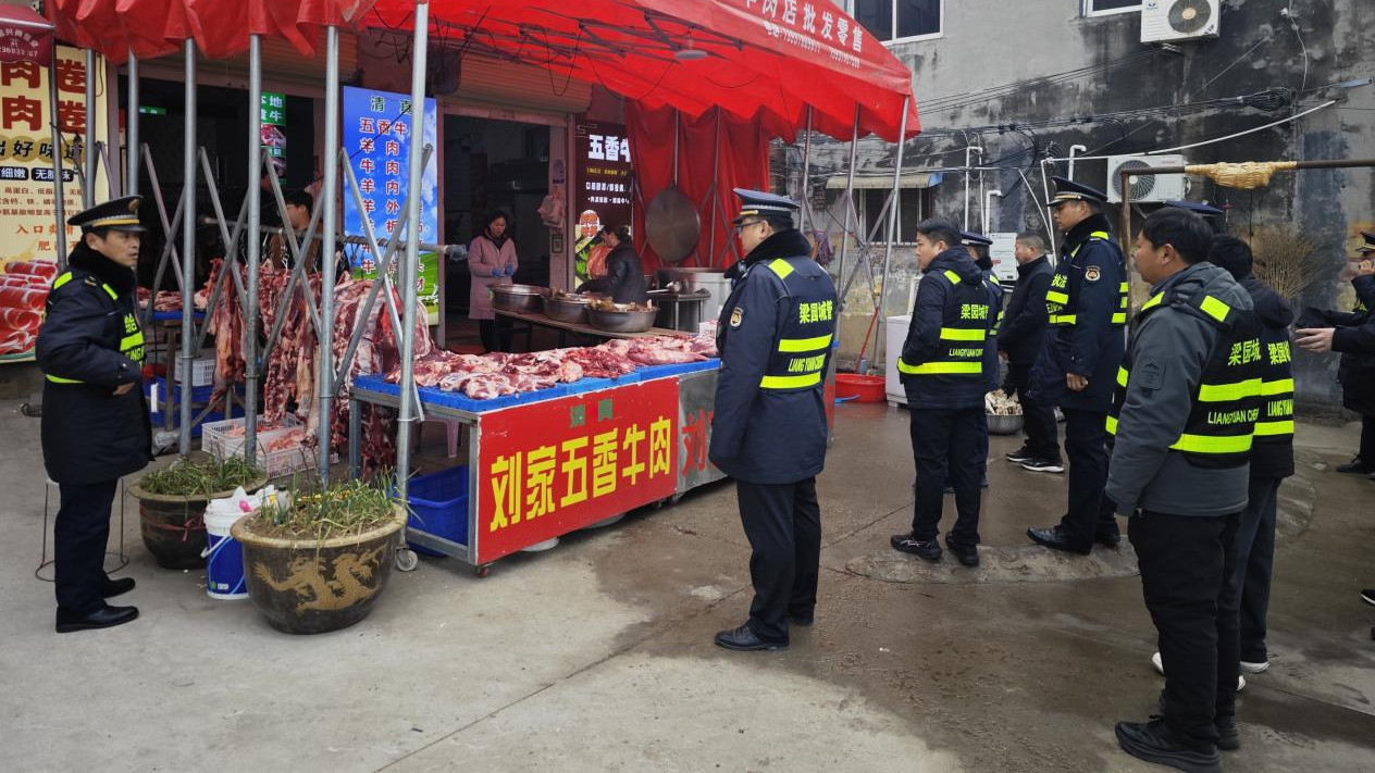 商丘市梁园区城市管理局：开展市容秩序大整治提升“颜值”迎新春