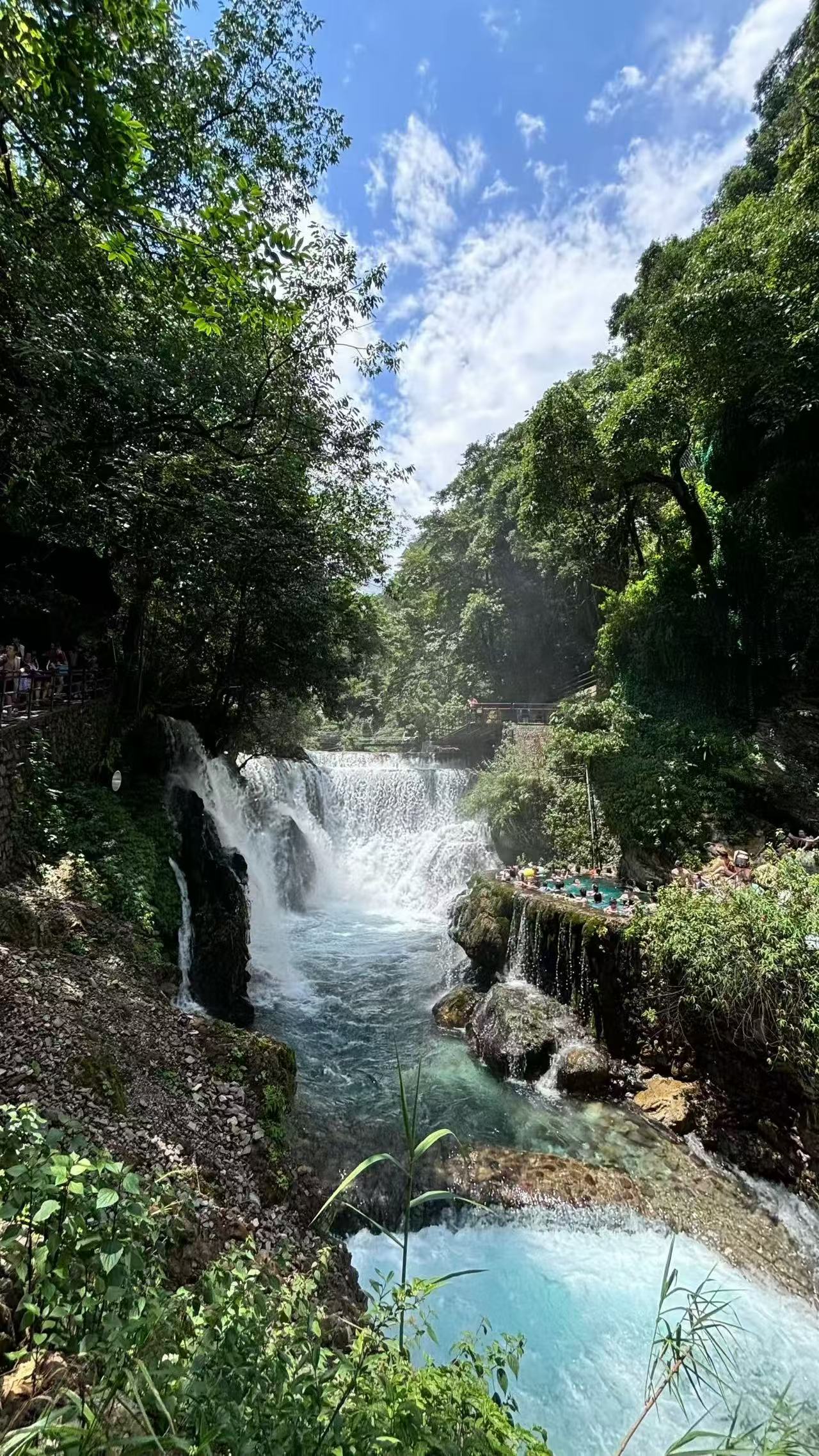 四川西昌游，🌊打卡螺髻九十九里瀑布！