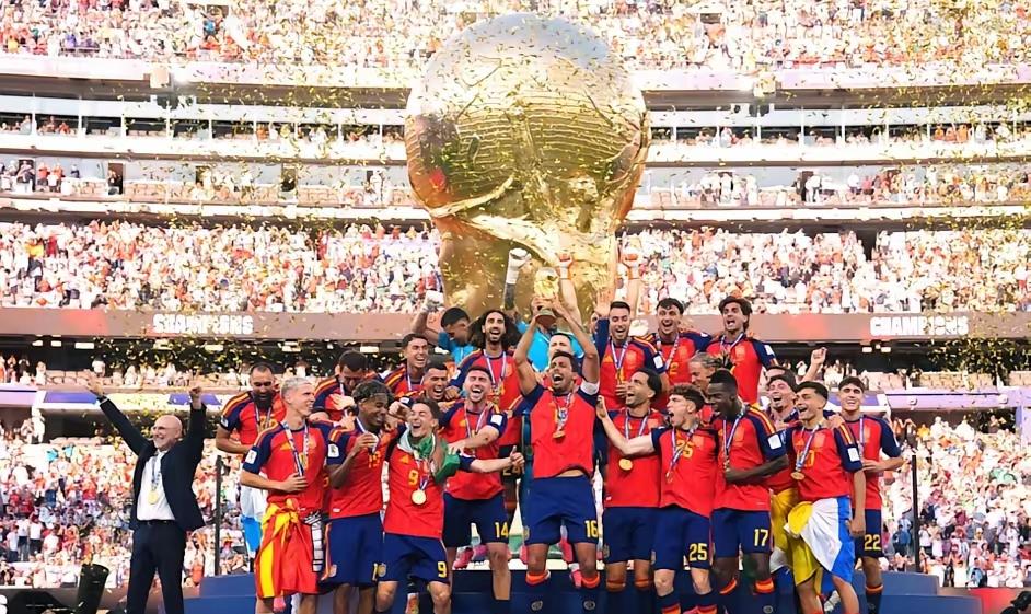 西班牙发布2026年世界杯冠军海报🏆
7月19日西班牙1:0击败阿根廷夺得世界
