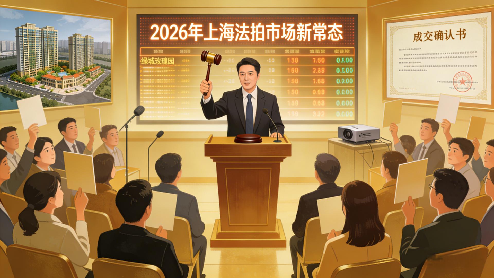 3万围观、166轮竞价：上海法拍市场深度分化…