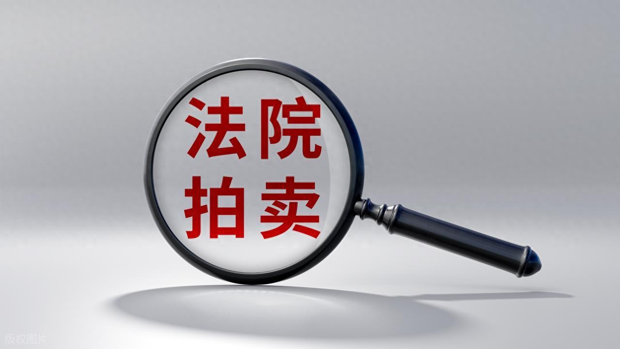 法拍看的是公告，要找对是哪个公告！