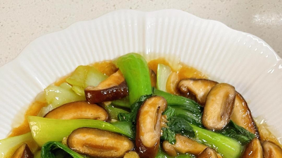 一百道减脂年夜饭之香菇油菜