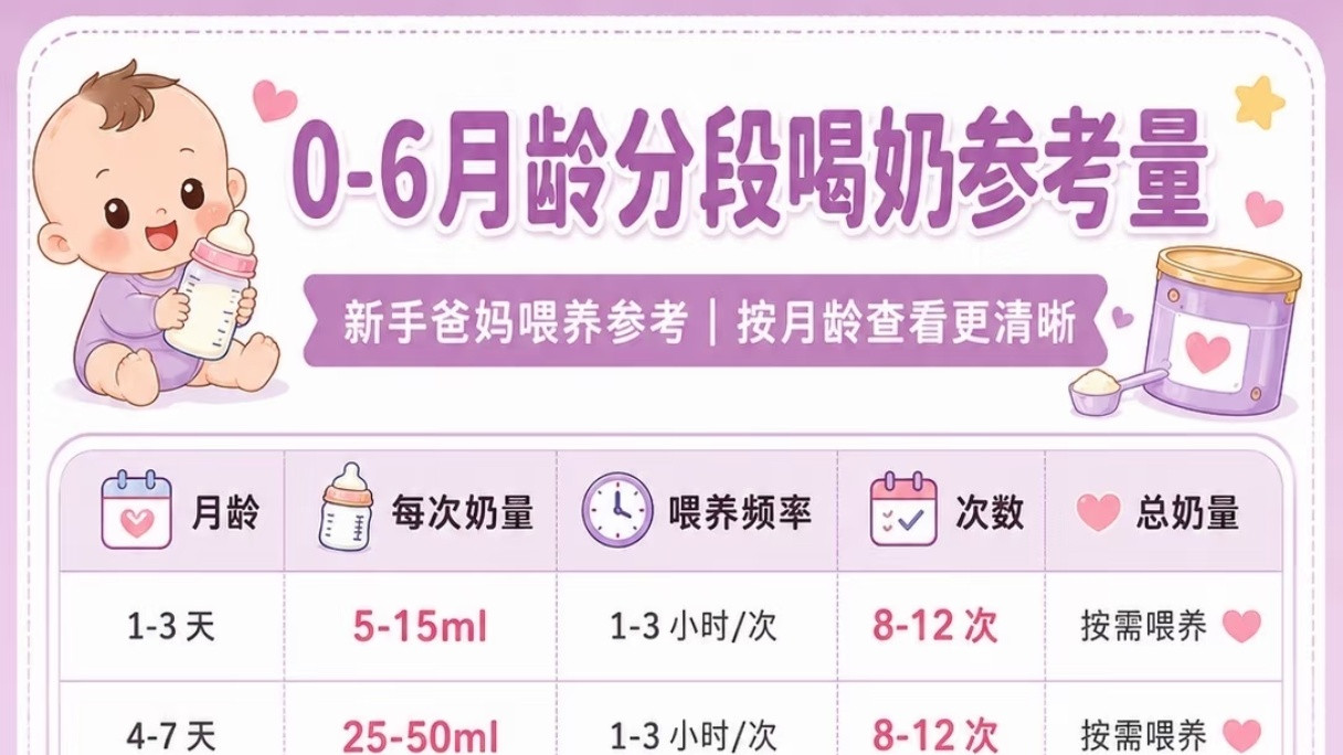 告别喂养焦虑，带你轻松掌握新生儿科学喂奶量与宝宝真实需求