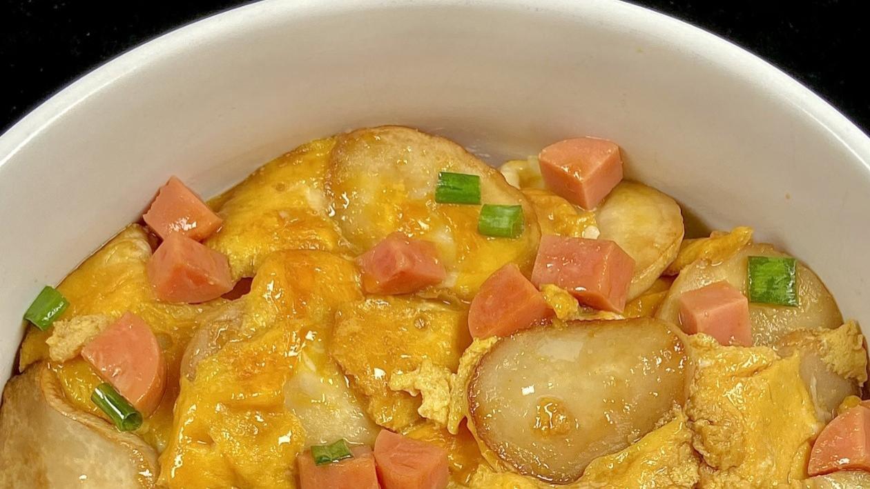 低卡饱腹杏鲍菇抱蛋，好吃到舔盘的减脂家常菜