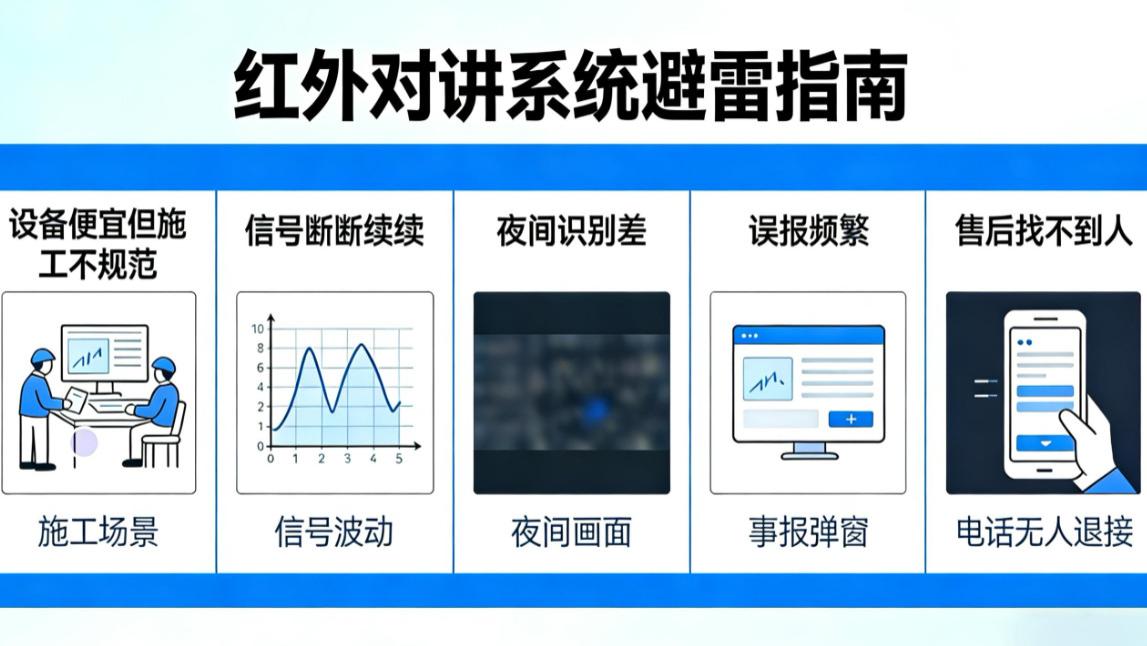 珠海红外对讲系统｜工装安防认准俊逸智能